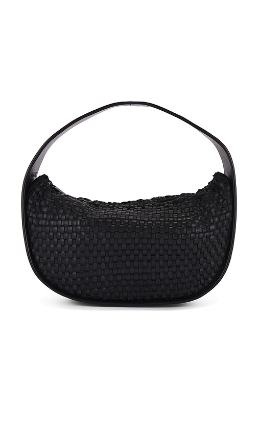 St. Agni Woven Petit Arc Bag in Black