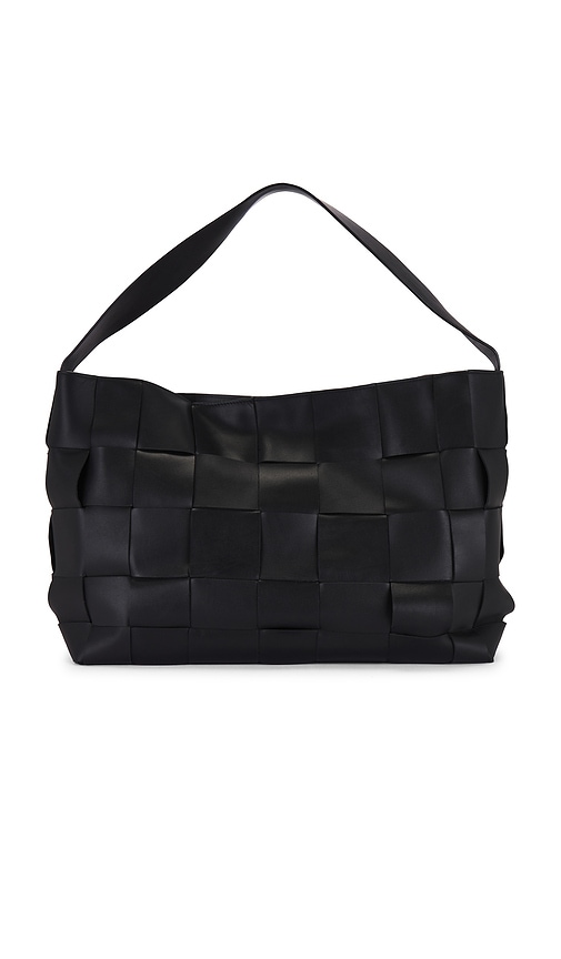 St. Agni Woven Large Tote in Black