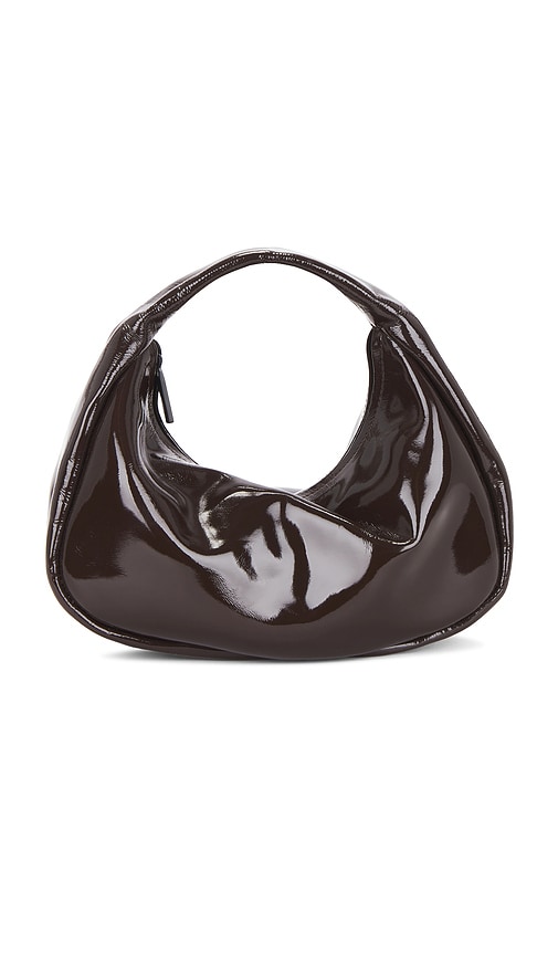 St. Agni Mini Bon Bon Bag in Patent Fudge