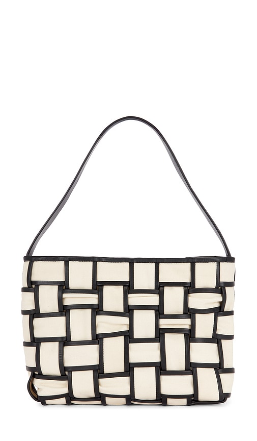 Border Woven Mini Tote in Beige - St. Agni - Modalova