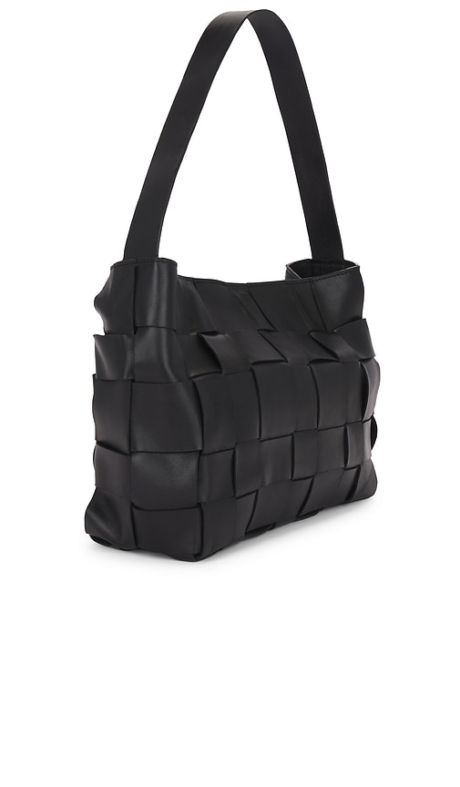  St. Agni Kleine Tote Bag Aus Webstoff In Black. 