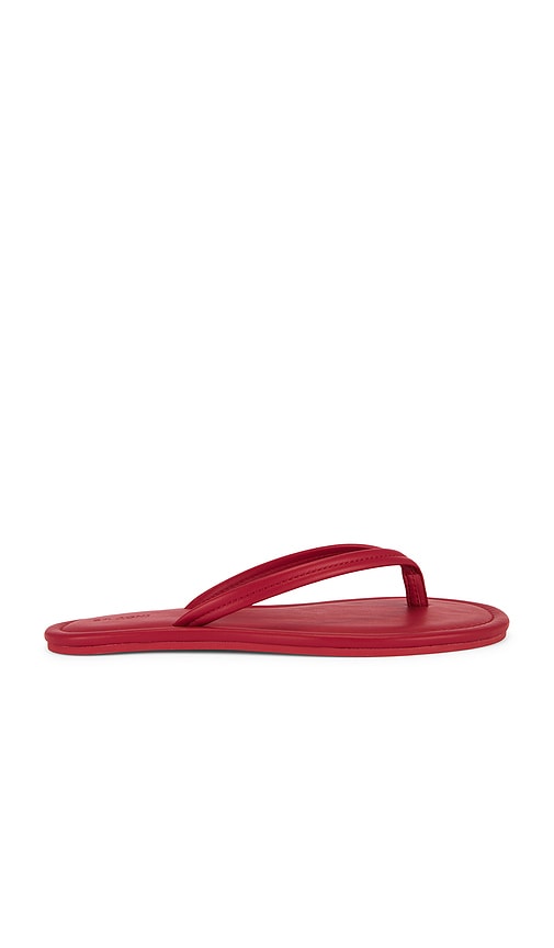 Thong Detail Sandal in Red. - size 39 (also in 36, 37, 38, 41)