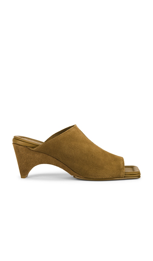 Suede Arc Wedge in Tan. - size 40 (also in 36, 37, 38, 39, 41)