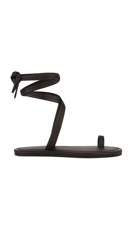 Tie Up Sandal in Brown. - size 40 (also in 36, 37, 38, 39, 41)