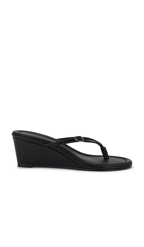 St. Agni Petit Belt Thong Wedge Sandal