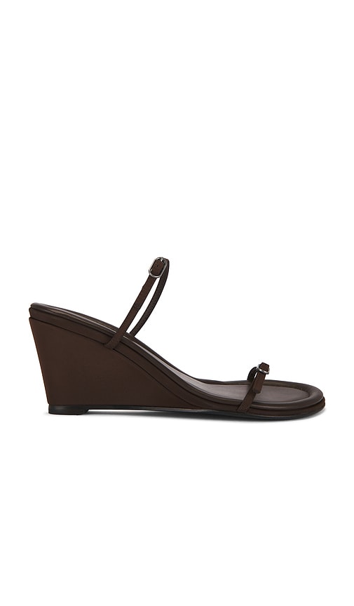 St. Agni Petit Belt Detail Wedge Sandal