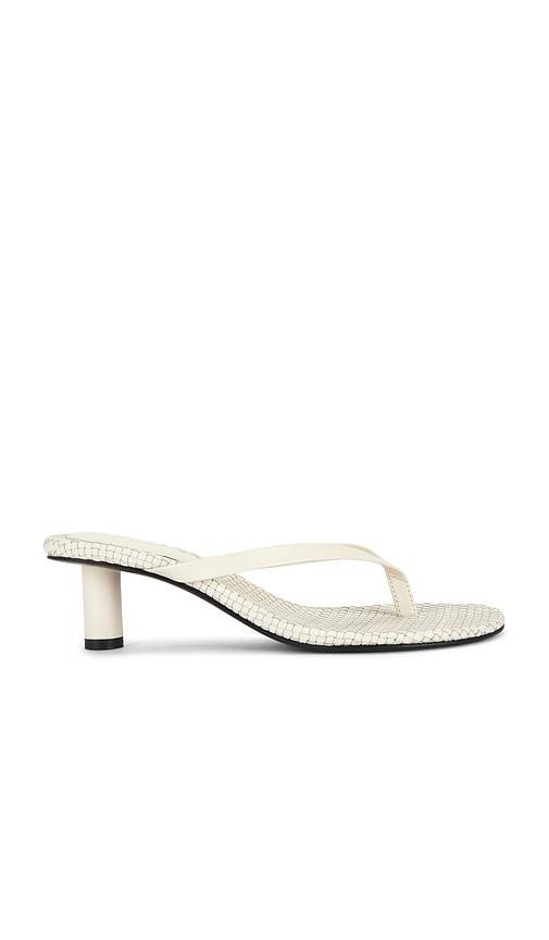 St. Agni Woven Thong Heel