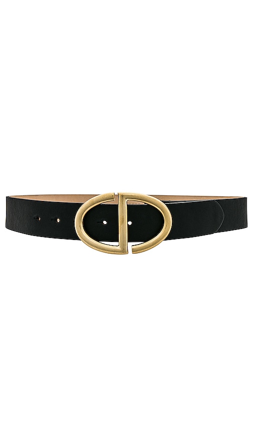 Streets Ahead Scarlet Belt in Black Gold REVOLVE