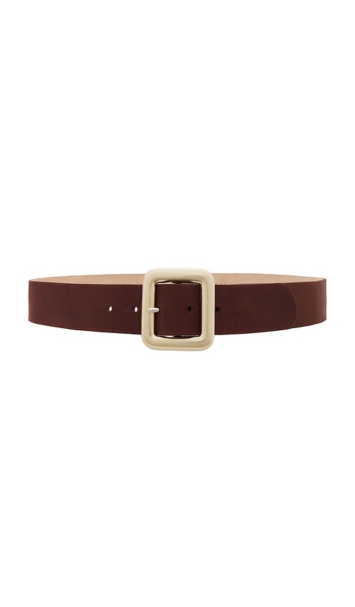 Shop Streets Ahead Light Gold Contour Finish Belt In 干邑白兰地色