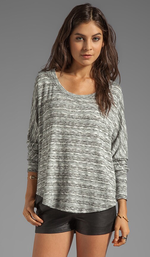 Mica Slub Shirttail Top