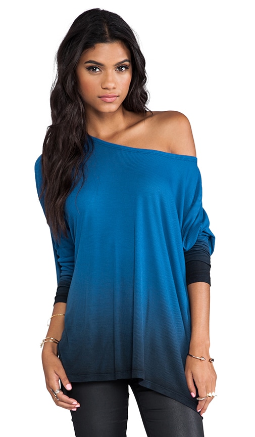 Modal Rib Omega Oversized Top