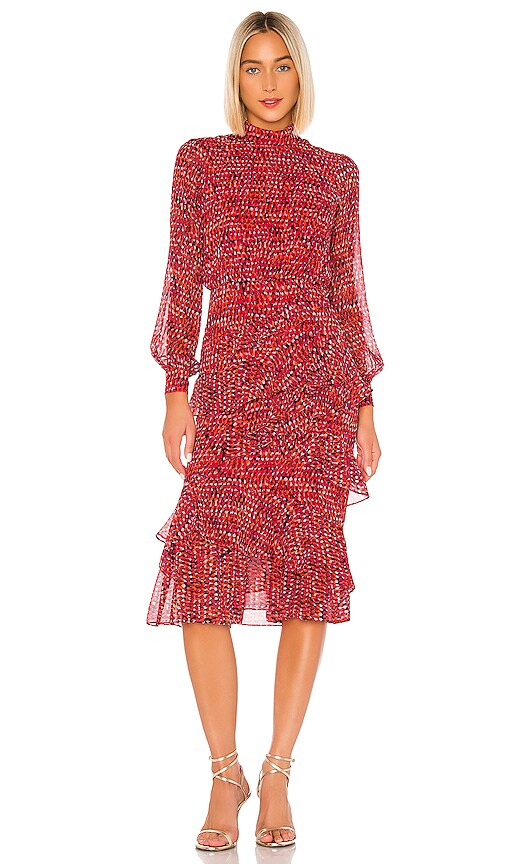 Isa Ruffle Dress