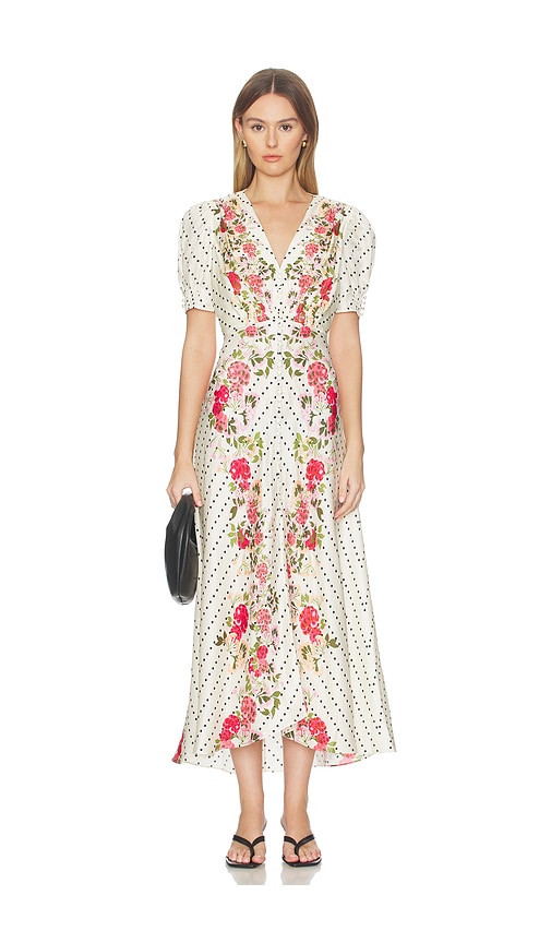 SALONI Lea Long Dress