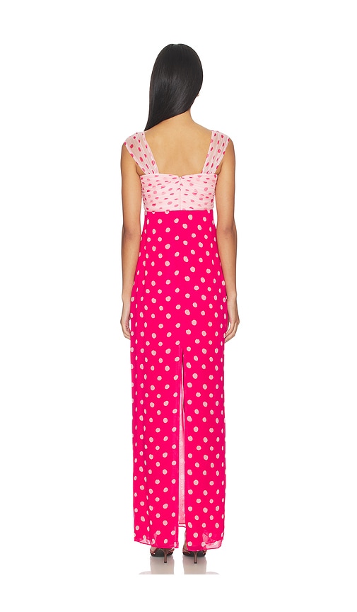  Saloni Kleid Chani In Pink. Größe 0. Also In 2, 4, 8. 
