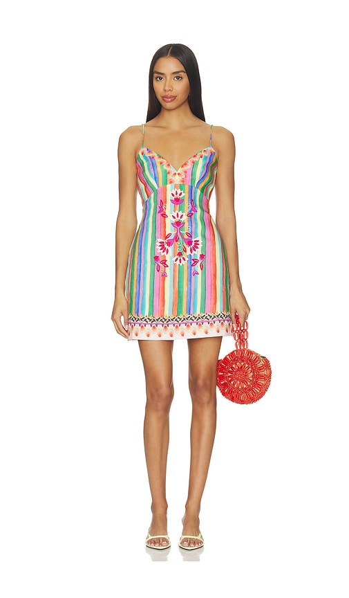 SALONI Boa Dress
