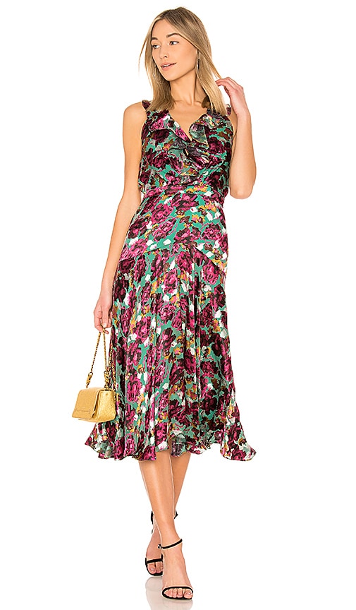 Saloni edith outlet dress