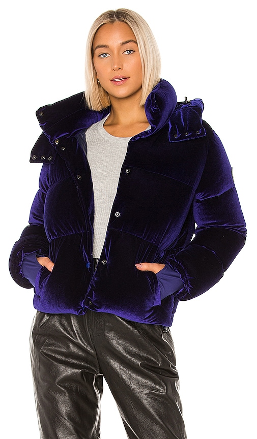 SAM. Velvet Sydney Puffer Jacket in Sapphire | REVOLVE