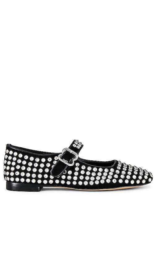 Shop Sam Edelman Michaela Gem Flat In Black