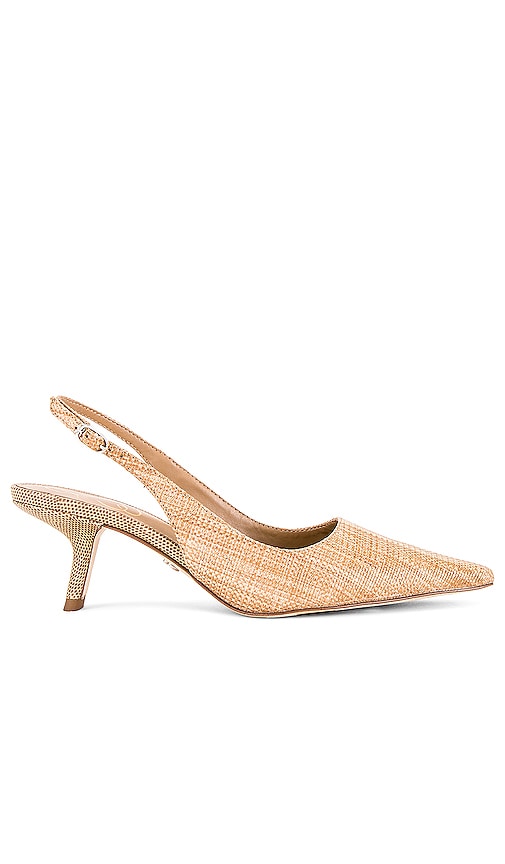 Sam Edelman Bianka Sling Pump in Buff Tan
