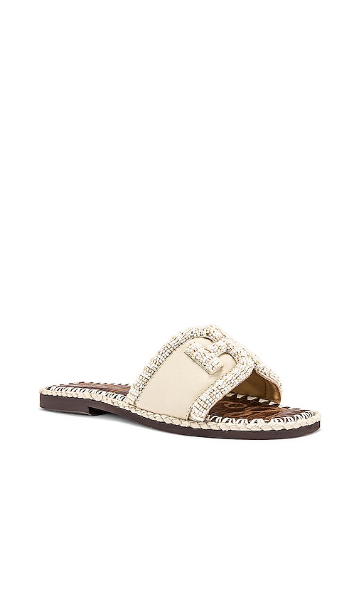 Shop Sam Edelman Fitz Sandal In Cream