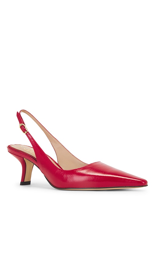 Shop Sam Edelman Bianka Sling In Deep Scarlet