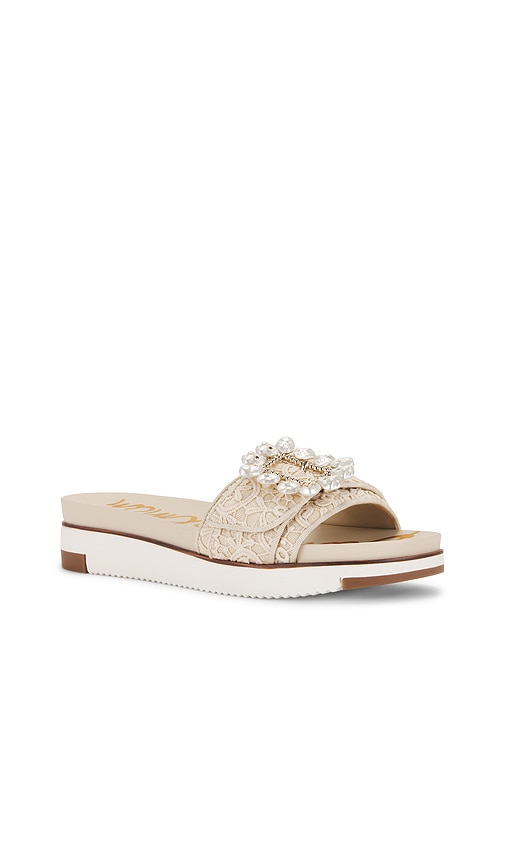 Sam Edelman Arianeorchid Sandal In Ivory & Natural