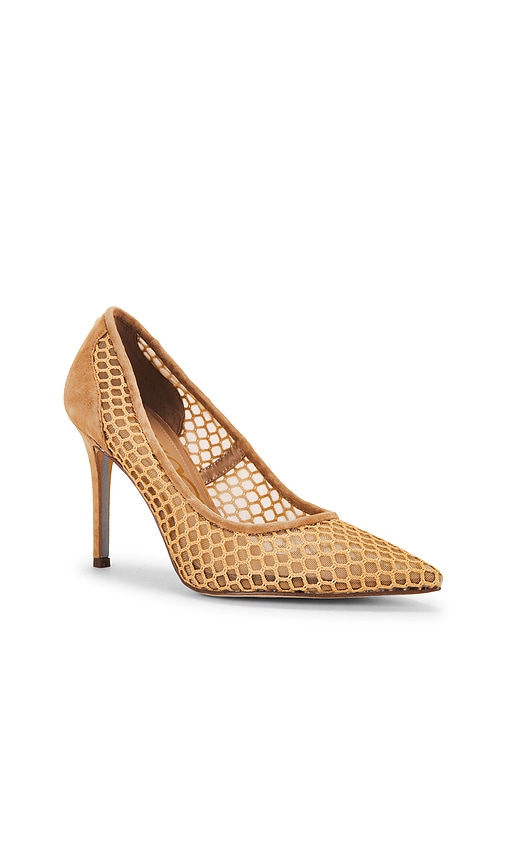 Sam Edelman Hazel Mesh Heel In Tan