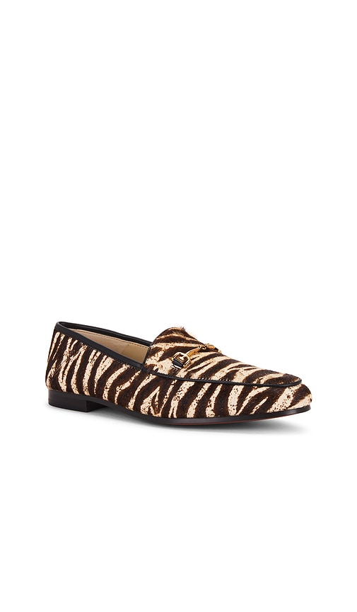 Shop Sam Edelman Loraine Loafer In Black & White