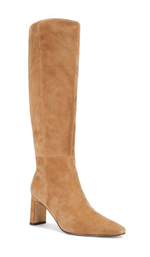 Sam Edelman Sylvia Wide Calf Boot In Brown