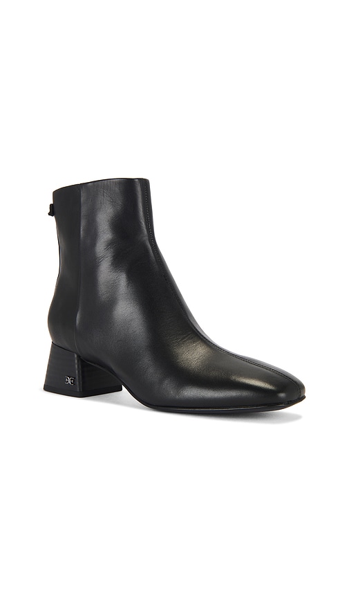 Sam Edelman Paige Square Toe Bootie In Black
