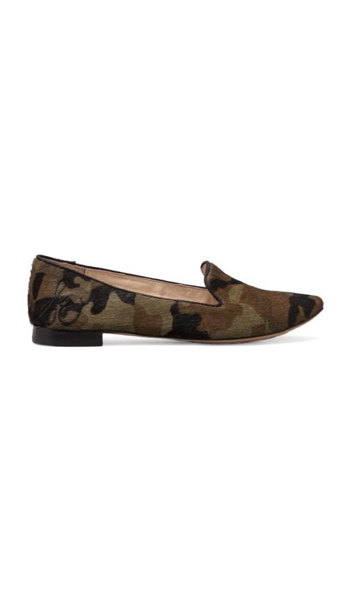 Alvin Flat with Calf Hair