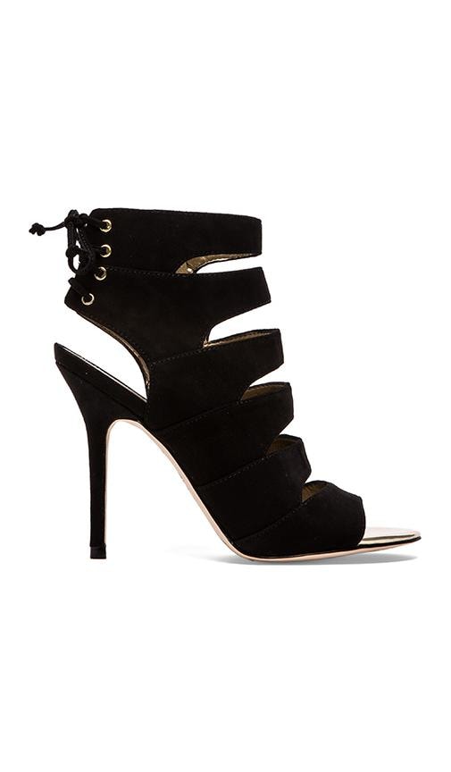 Sam Edelman Anastasia Heel in Black Suede | REVOLVE