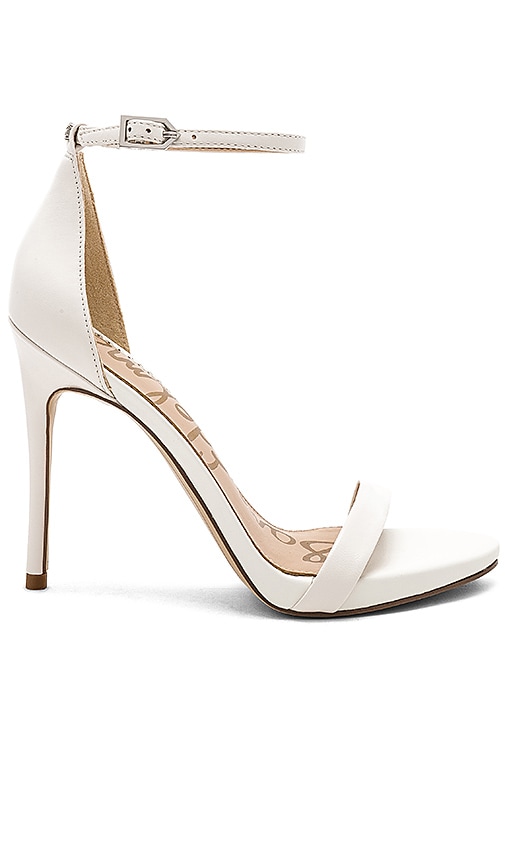 sam edelman white heels