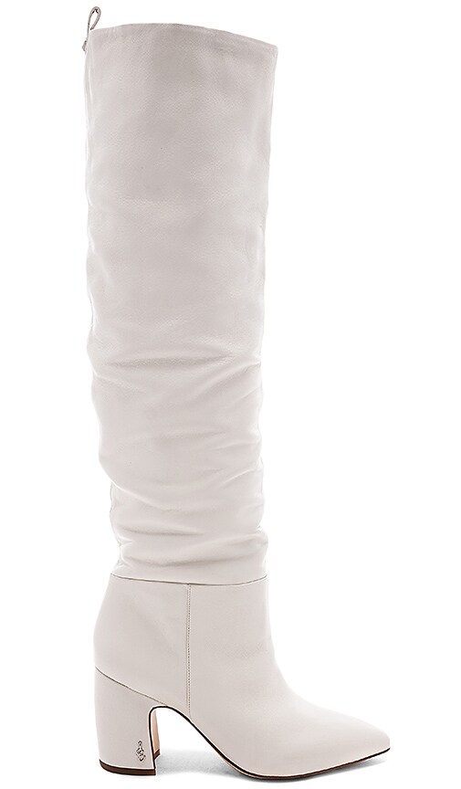 Sam Edelman Hutton Boot in Bright White 