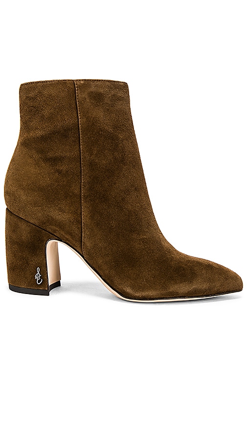 Sam Edelman Hilty Bootie in Hazelnut 