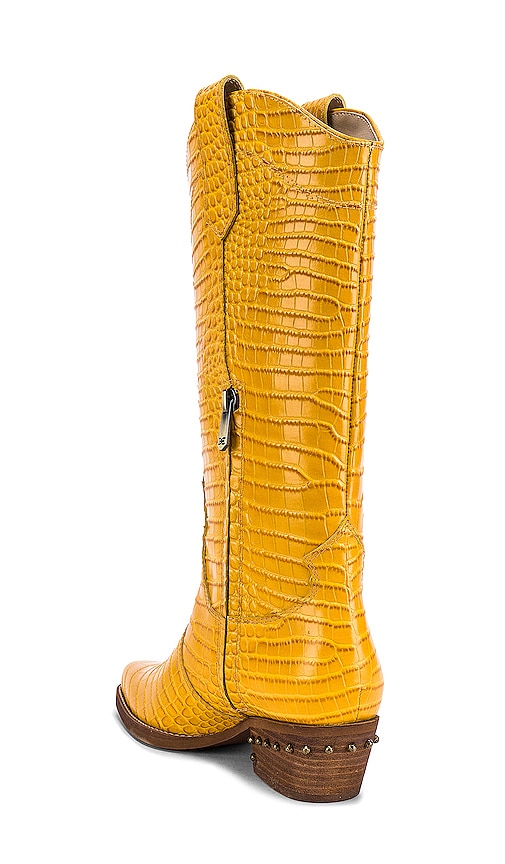sam edelman yellow boots