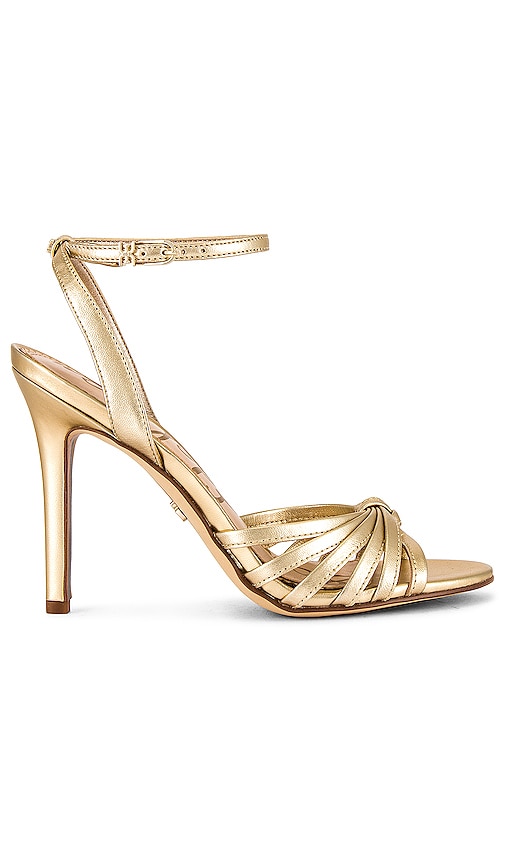 sam edelman heels gold