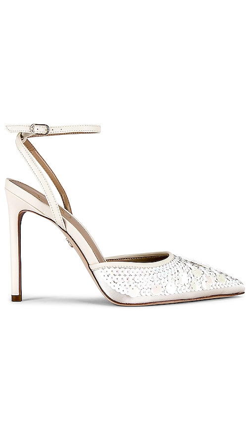 Sam Edelman AVRIL 2 ヒール - Modern Ivory & Iridescent Ivory | REVOLVE