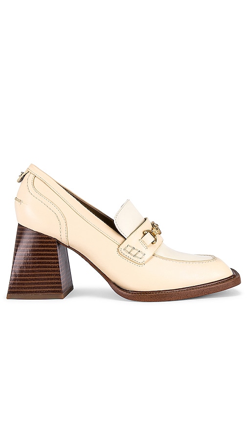 Sam Edelman Quincy Loafer in Eggshell & Modern Ivory