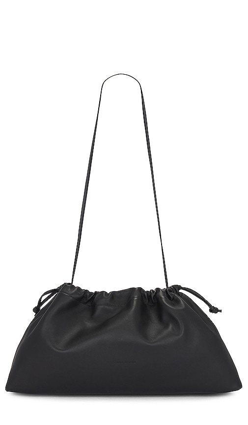 Studio Amelia Maxi Drawstring Bag In 黑色