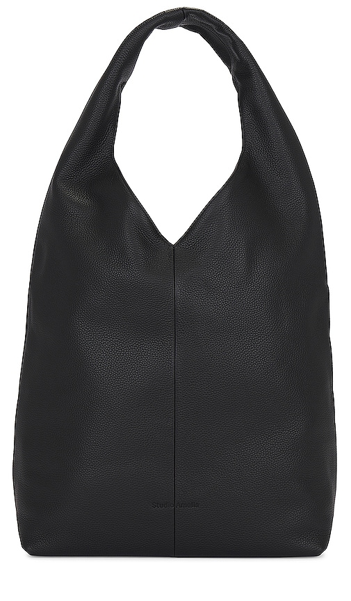 Studio Amelia Diamond Tote Bag In 黑色