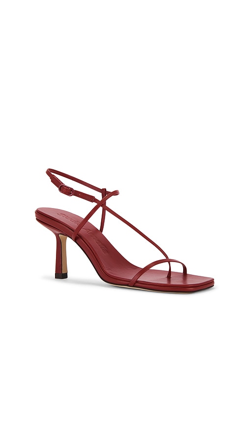 Studio Amelia Cross Front 70 Heel In Red