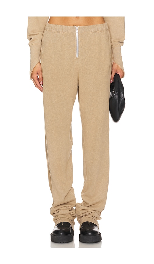 Shop Sami Miro Vintage Porterhouse Sweatpant In Taupe