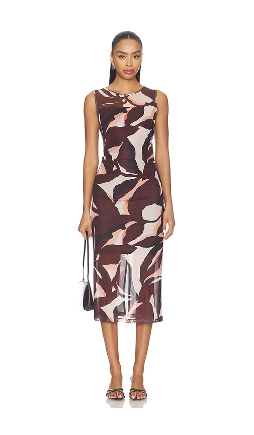 Desire More Mesh Cinch Dress