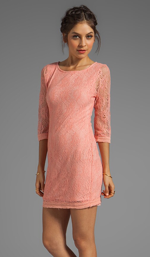 Provence Blues Lace Dress