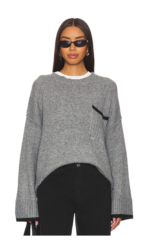 Shop Sanctuary Uptown Girl Sweater In Grey