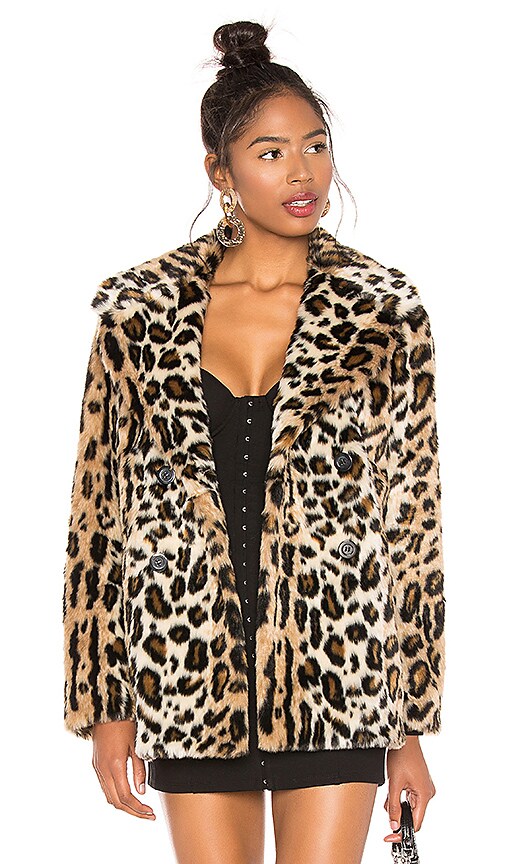 Sanctuary leopard outlet jacket