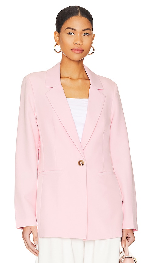 Sanctuary Bryce Woven Blazer In Pink | ModeSens