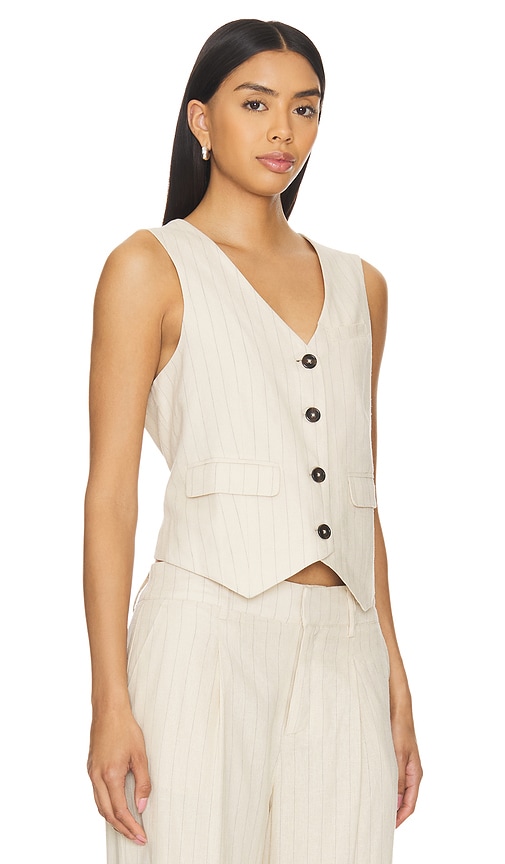 Shop Sanctuary Timeless Vest In Vineyard Stripe