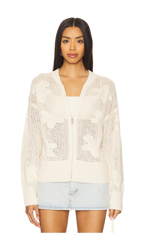 Sanctuary Flower Pop Open Stitch Jacket